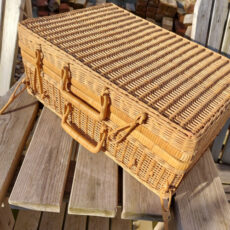 valise osier beige